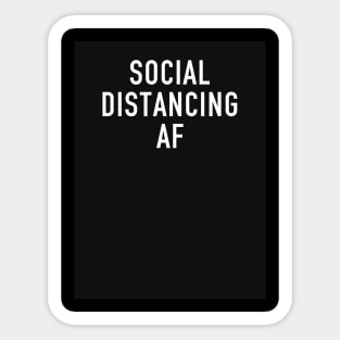 Social Distancing Sticker